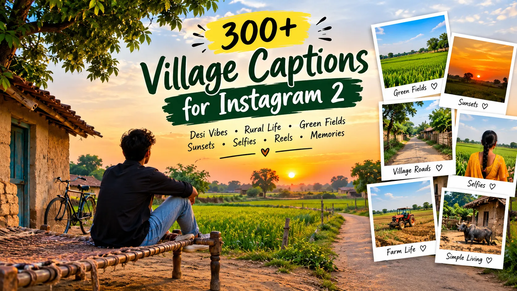 Village Captions For Instagram 2