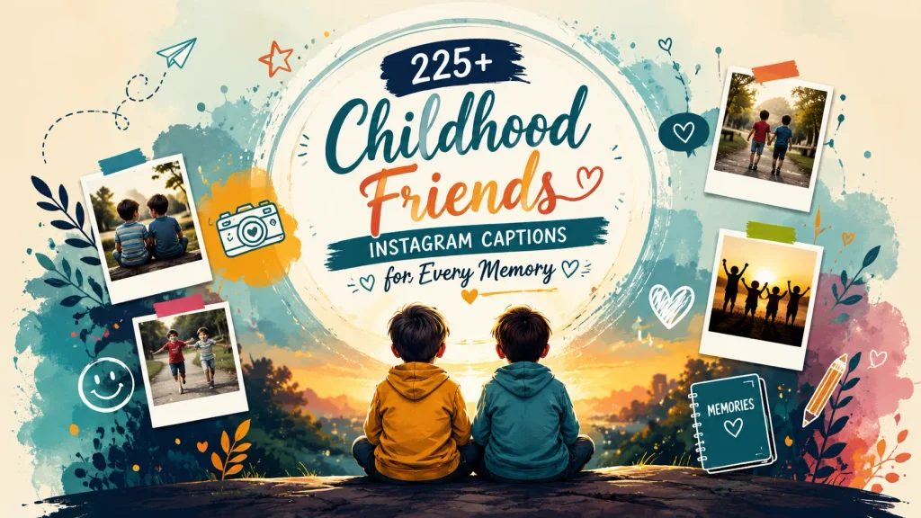 Childhood Friends Instagram Captions