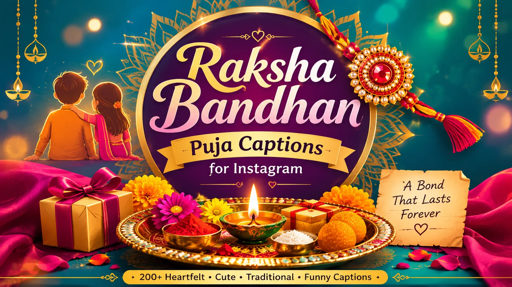 Raksha Bandhan Puja Captions For Instagram