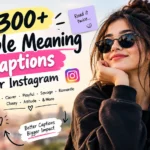 Double Meaning Captions For Instagram