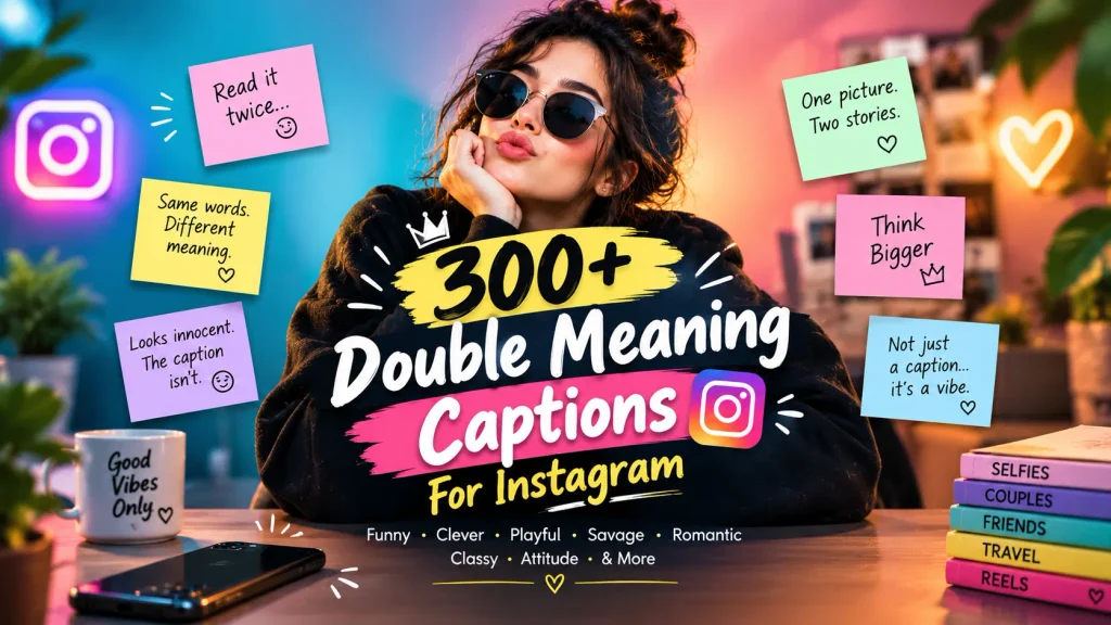 Double Meaning Captions For Instagram