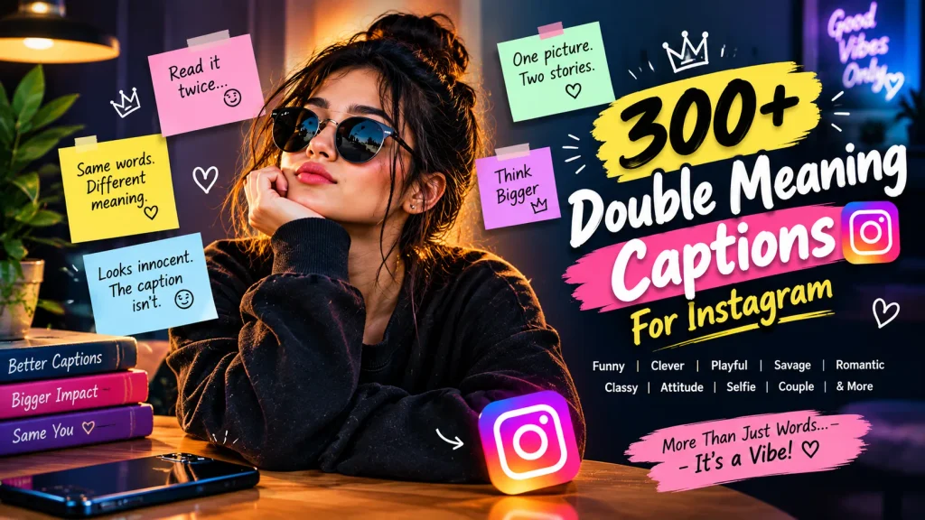 Double Meaning Captions For Instagram