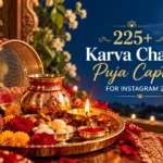 Karva Chauth Puja Captions For Instagram