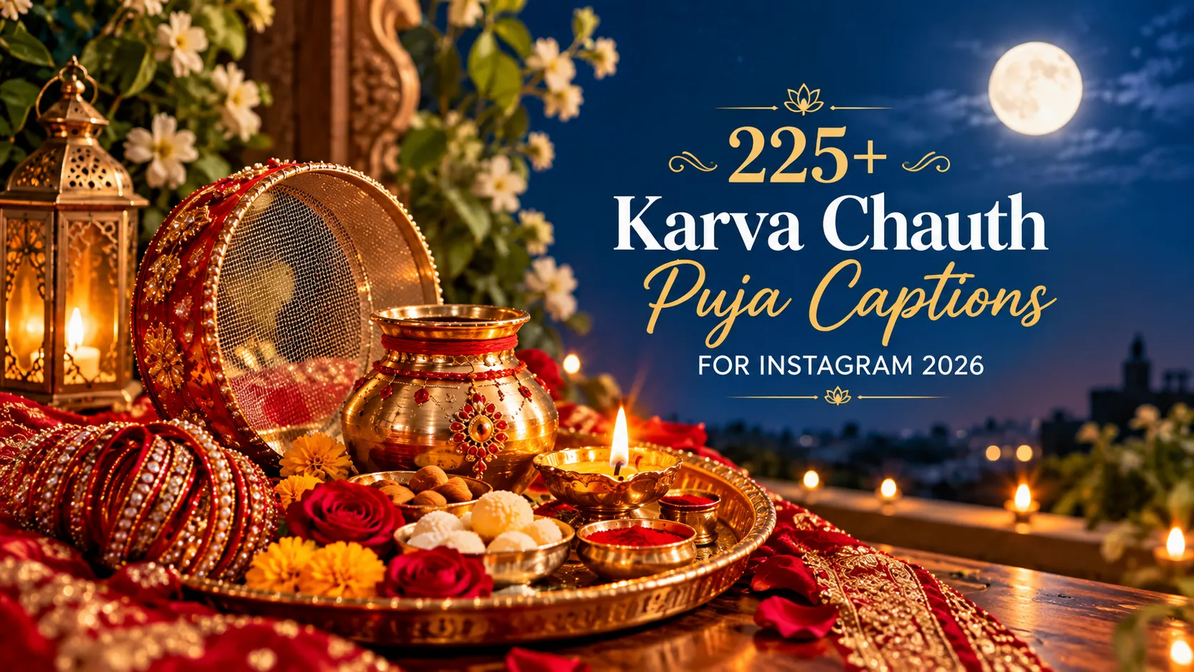 Karva Chauth Puja Captions For Instagram