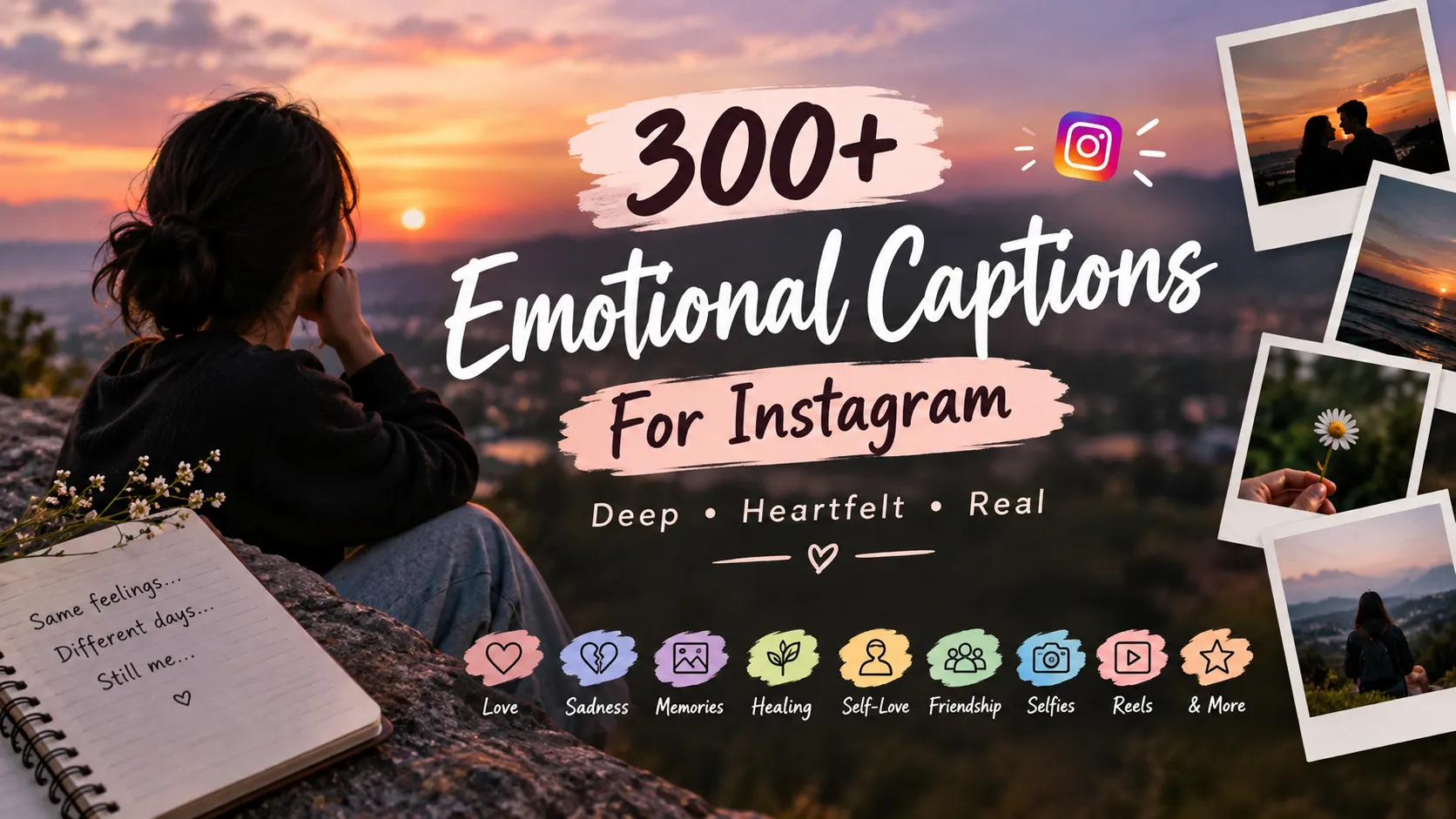 Emotional Captions For Instagram