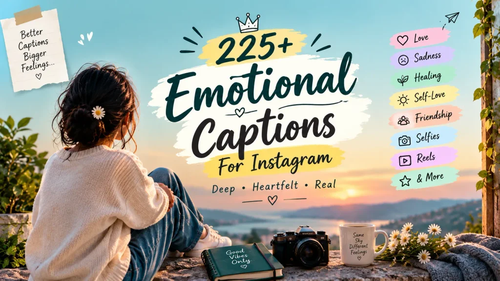 Emotional Captions For Instagram