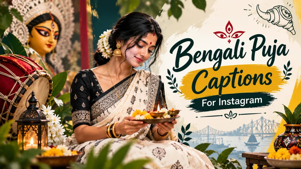 Bengali Puja Captions For Instagram