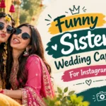 Funny Sister Wedding Captions For Instagram