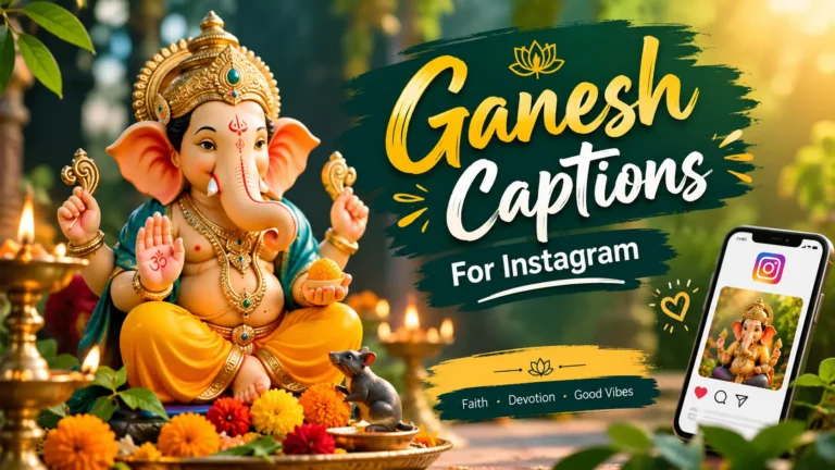 Ganesh Captions For Instagram