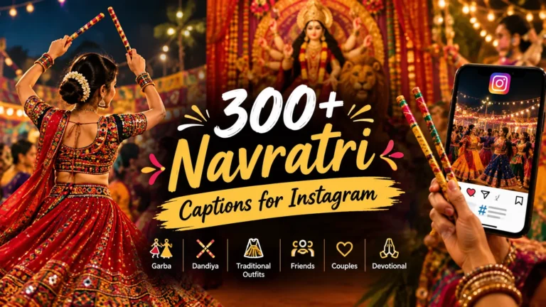 Navratri Captions For Instagram