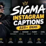 Sigma Instagram Captions