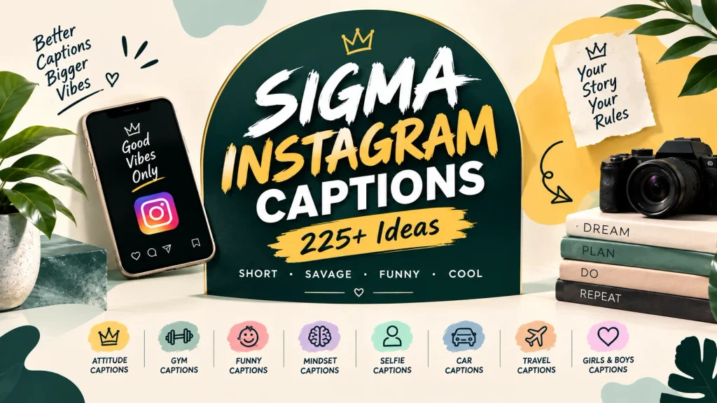 Sigma Instagram Captions