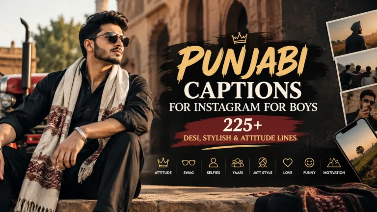 Punjabi Captions For Instagram For Boys 2