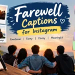 Farewell Captions For Instagram