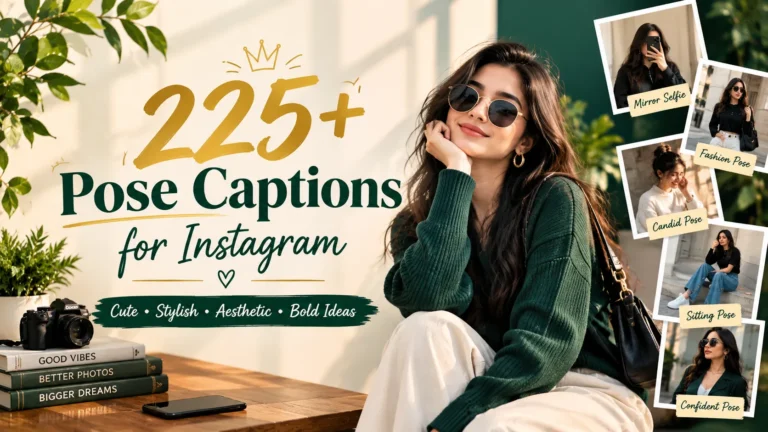 Pose Captions For Instagram