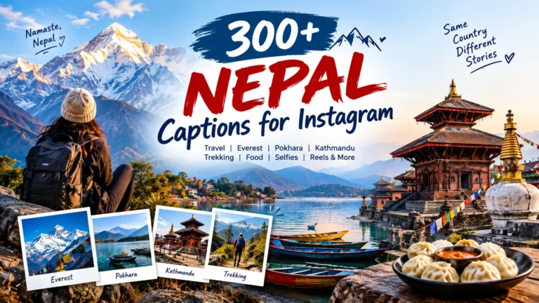 Nepal Captions For Instagram