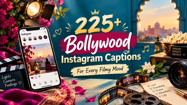Bollywood Instagram Captions