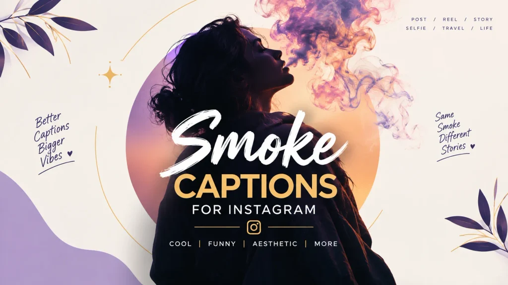 Smoke Captions For Instagram