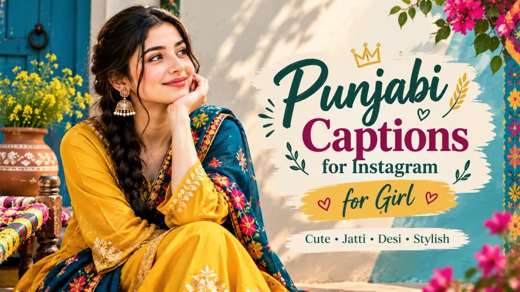 Punjabi Captions For Instagram For Girl 2