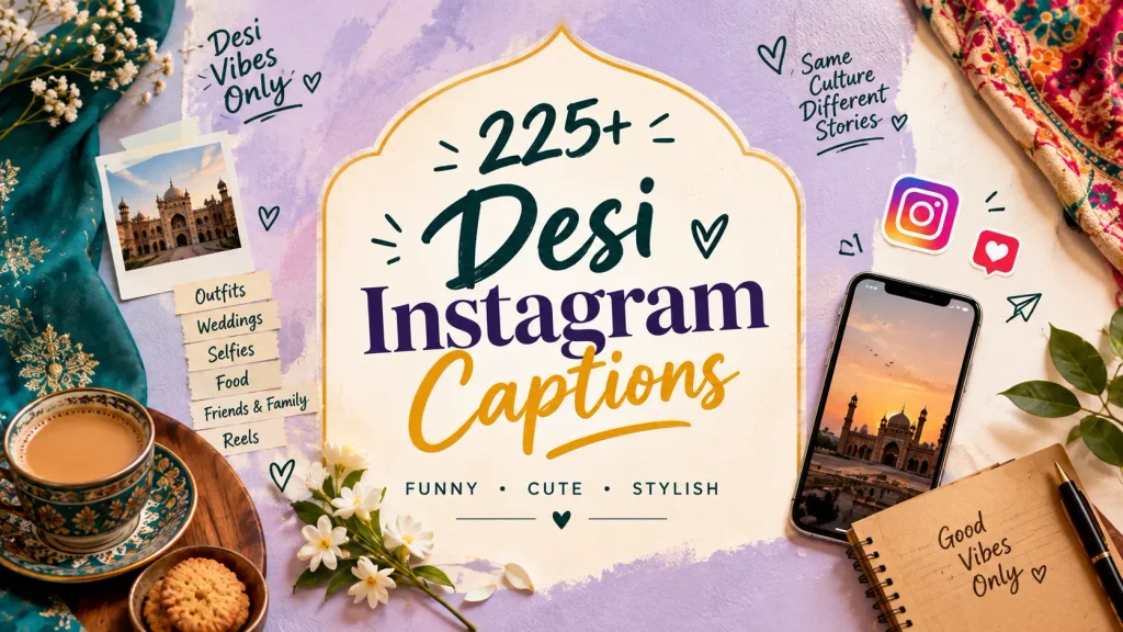 Desi Instagram Captions