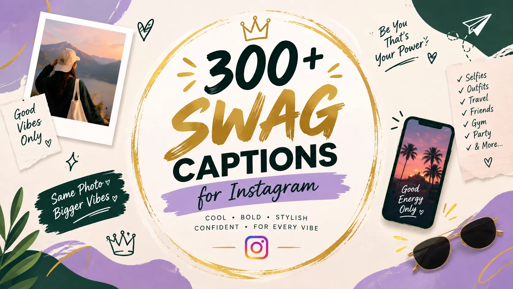 Swag Captions For Instagram