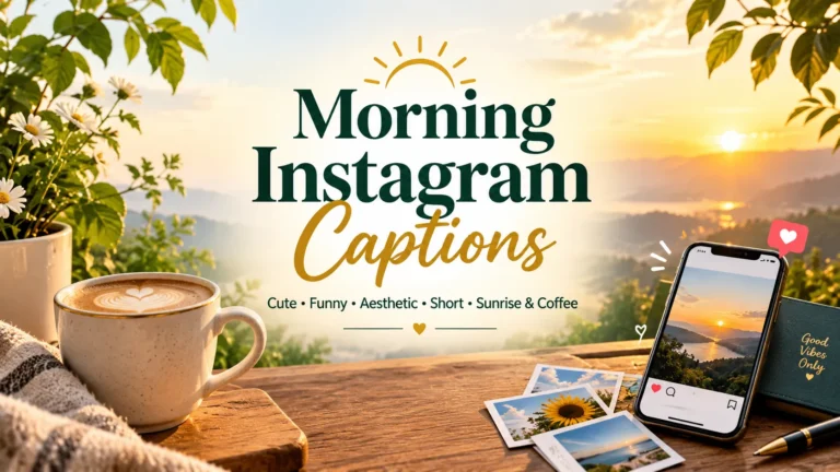 Morning Instagram Captions