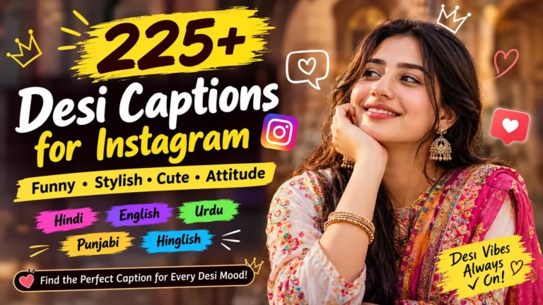 Desi Captions For Instagram