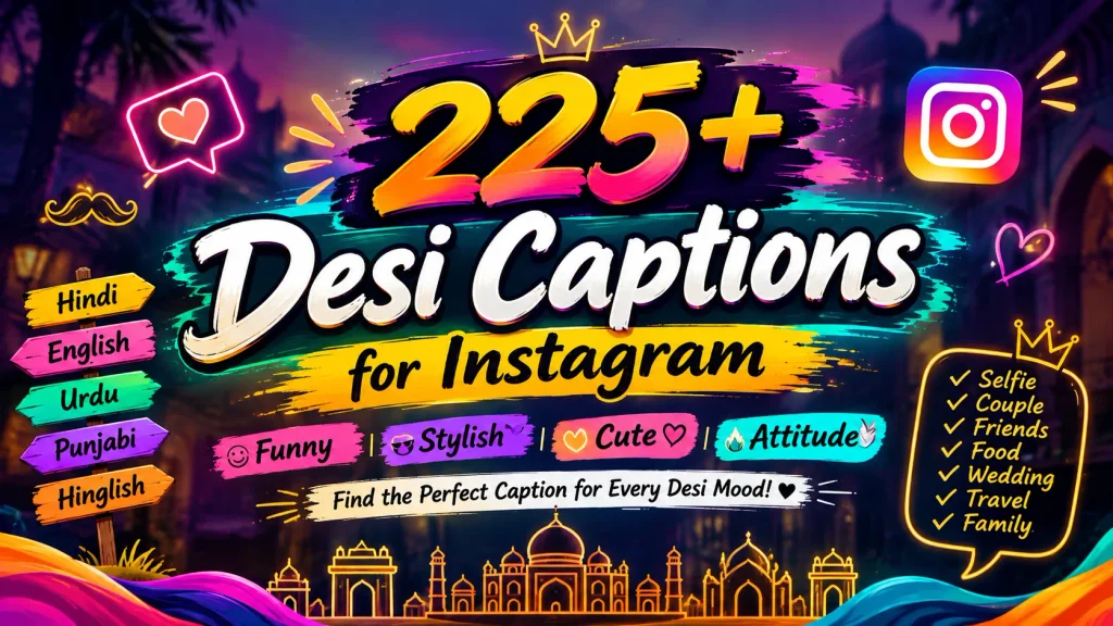 Desi Captions For Instagram