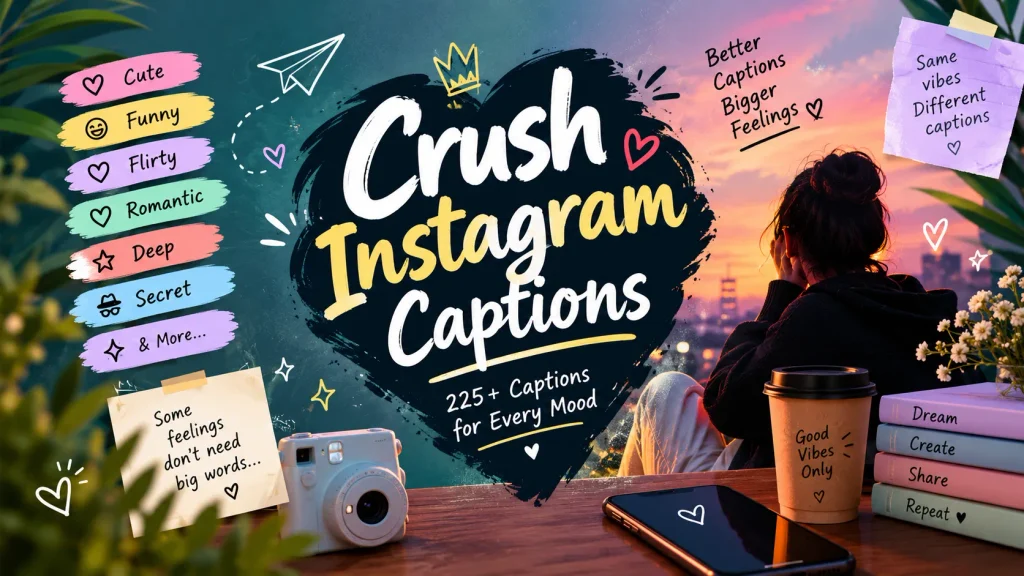 Crush Instagram Captions