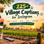 Village Captions For Instagram
