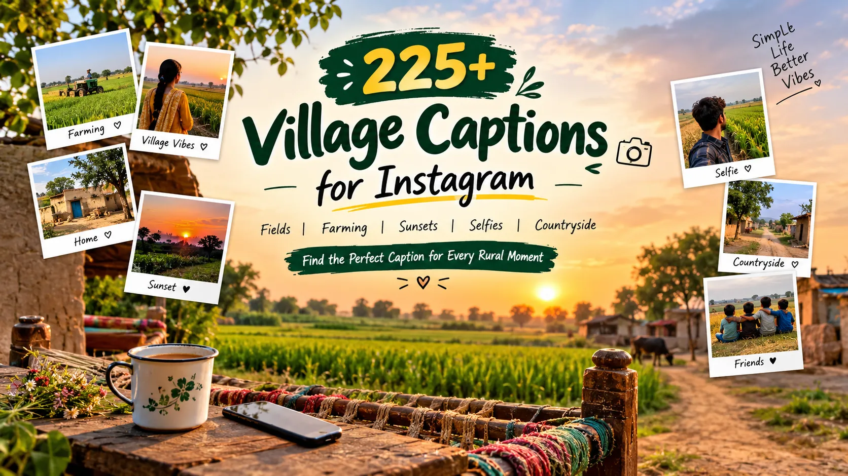 Village Captions For Instagram