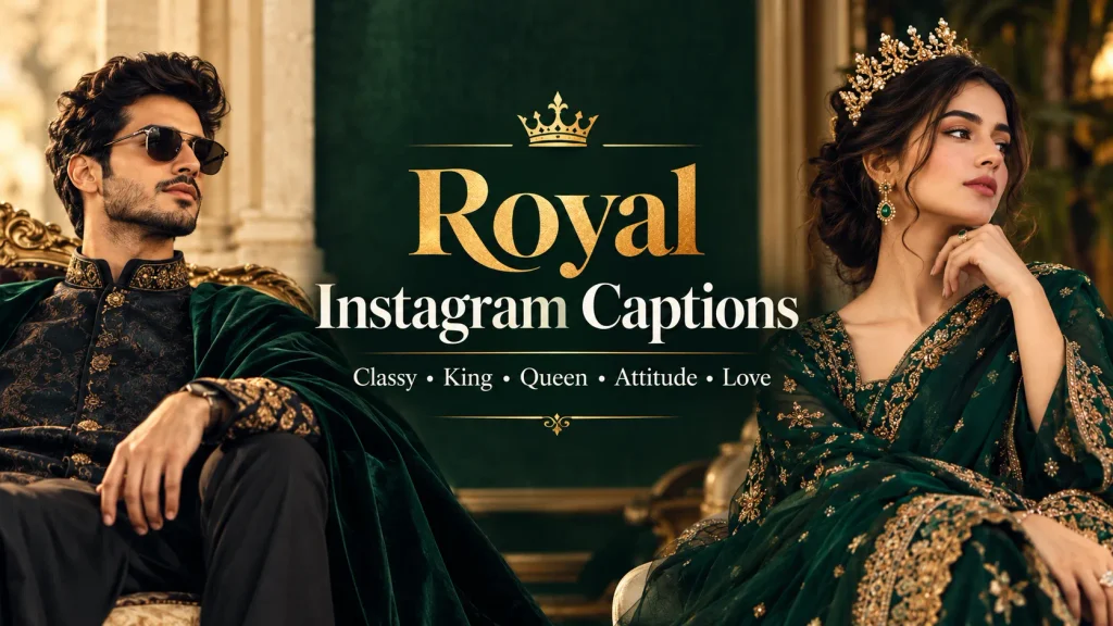 Royal Instagram Captions