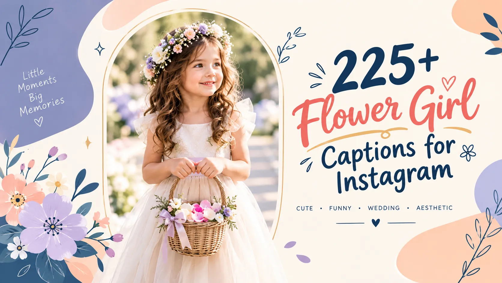 Flower Girl Captions For Instagram