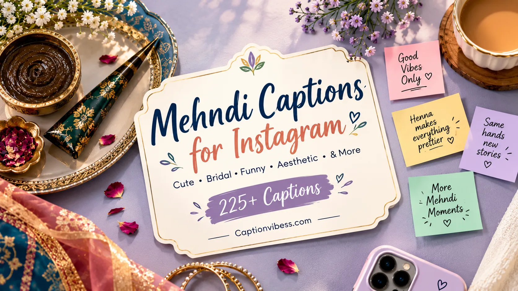 Mehndi Captions For Instagram