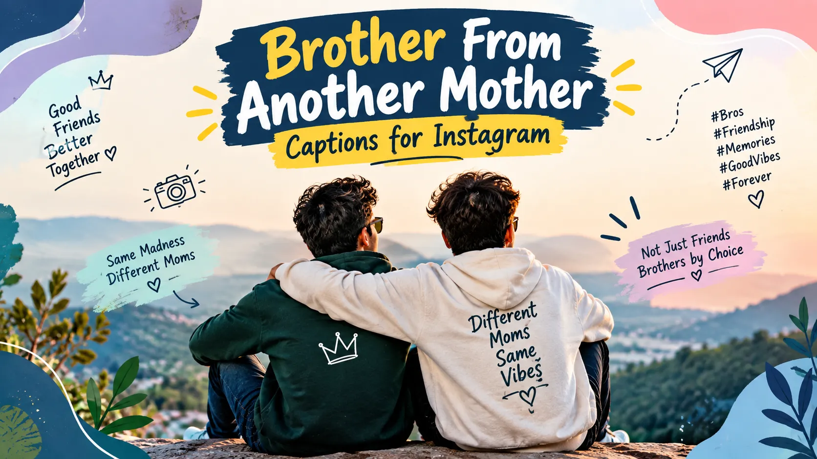 Brother From Another Mother Captions For Instagram