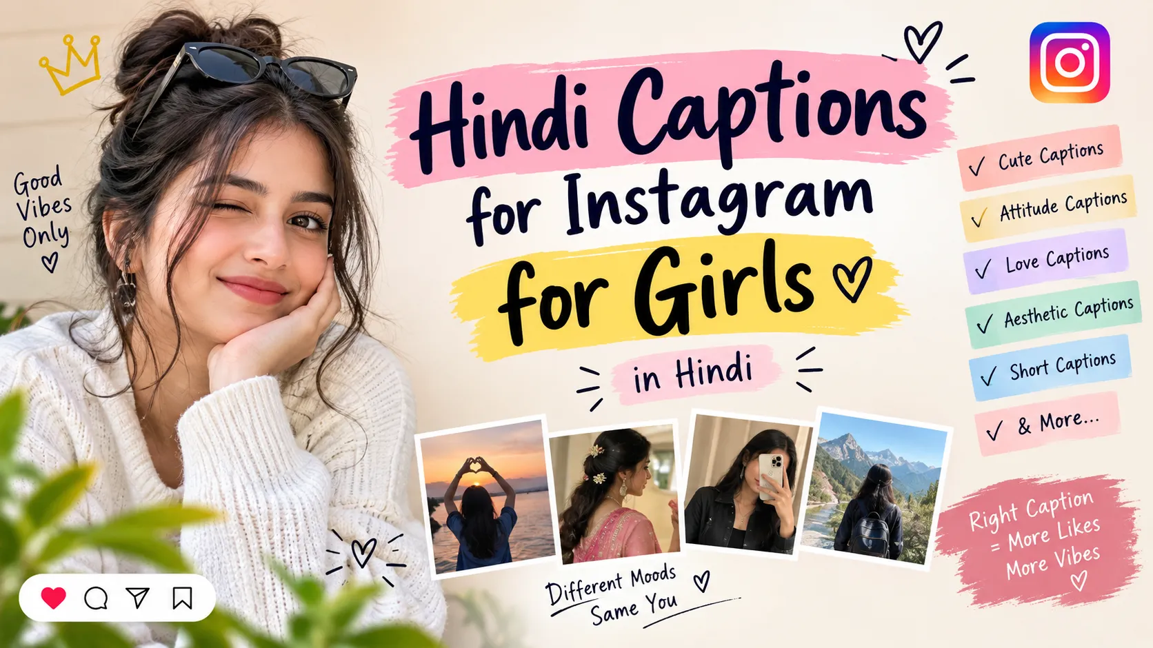 Hindi Captions For Instagram For Girls
