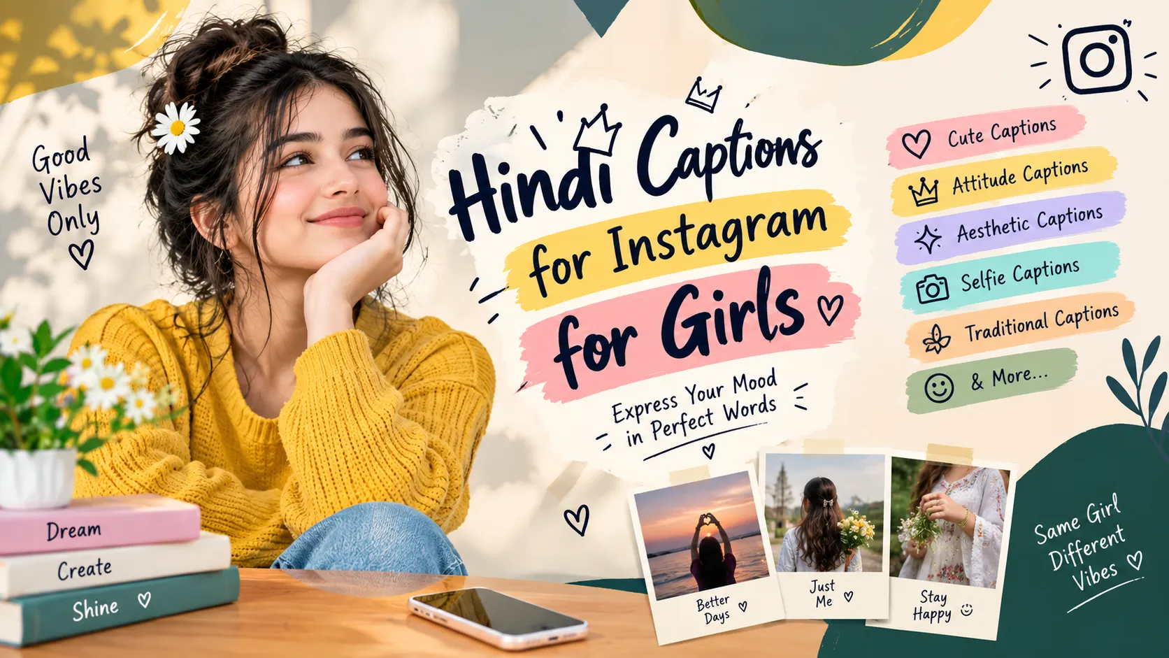 Hindi Captions For Instagram For Girls