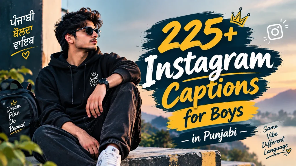 Instagram Captions For Boys In Punjabi