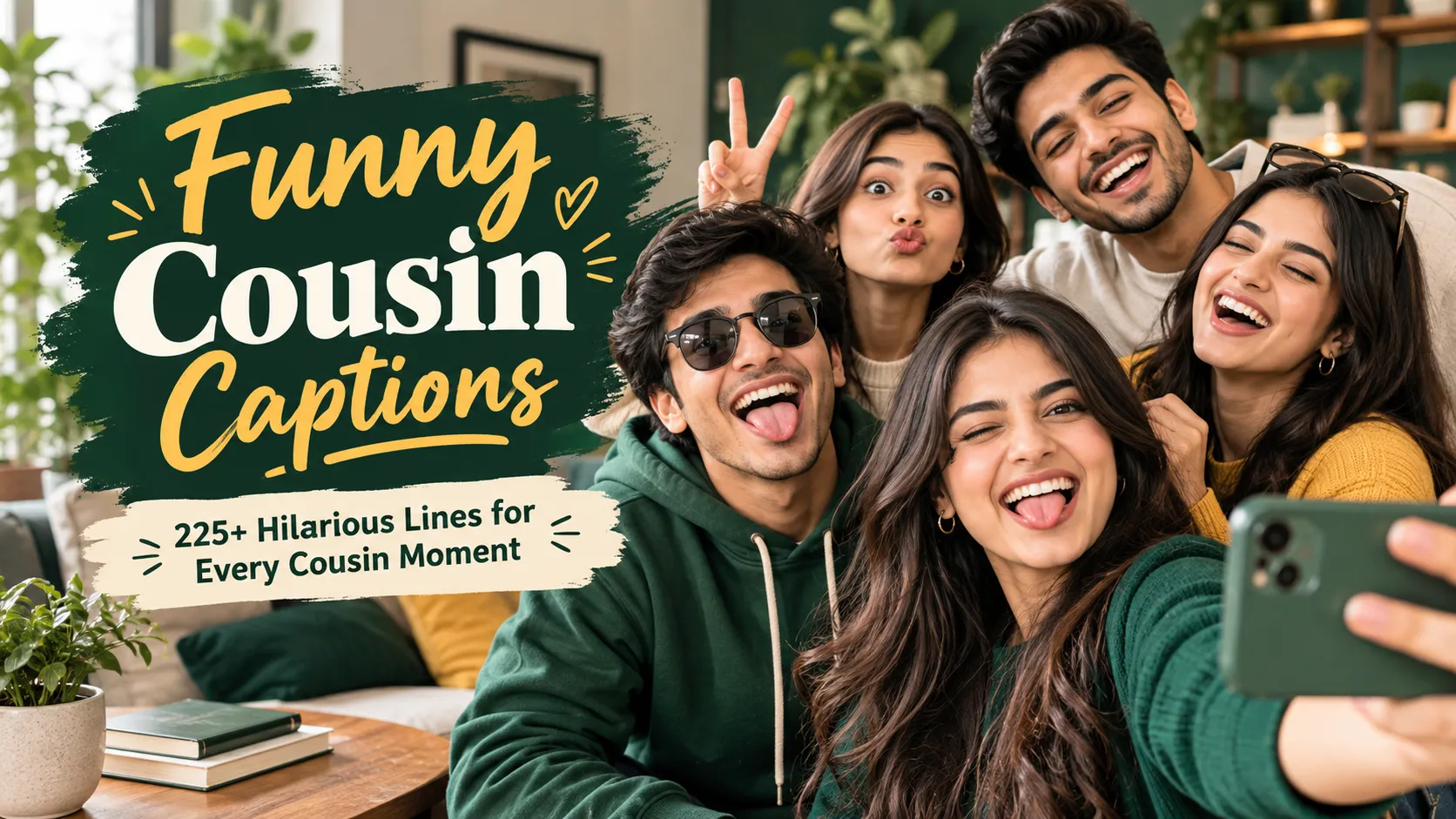 Funny Cousin Captions