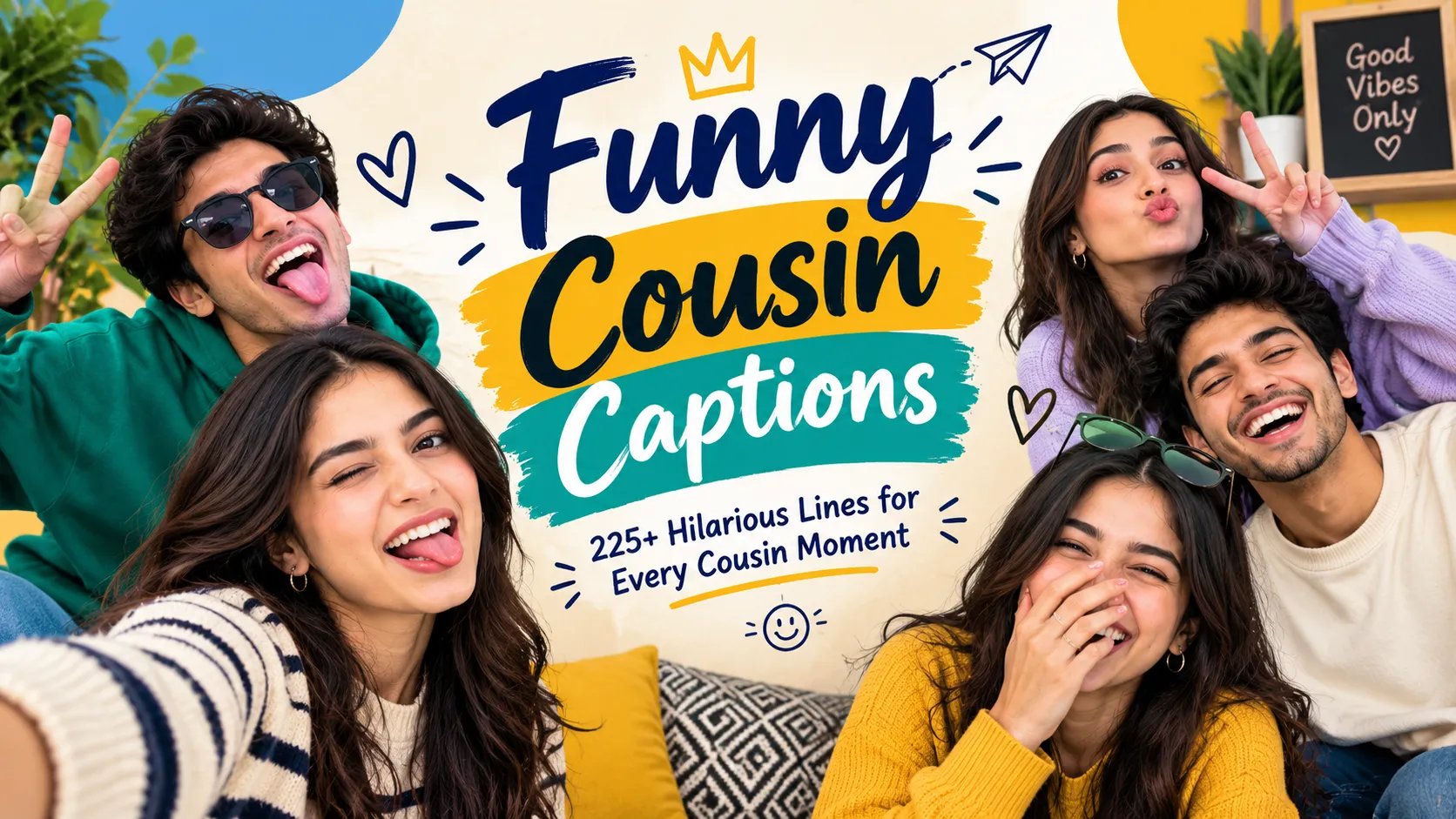 Funny Cousin Captions