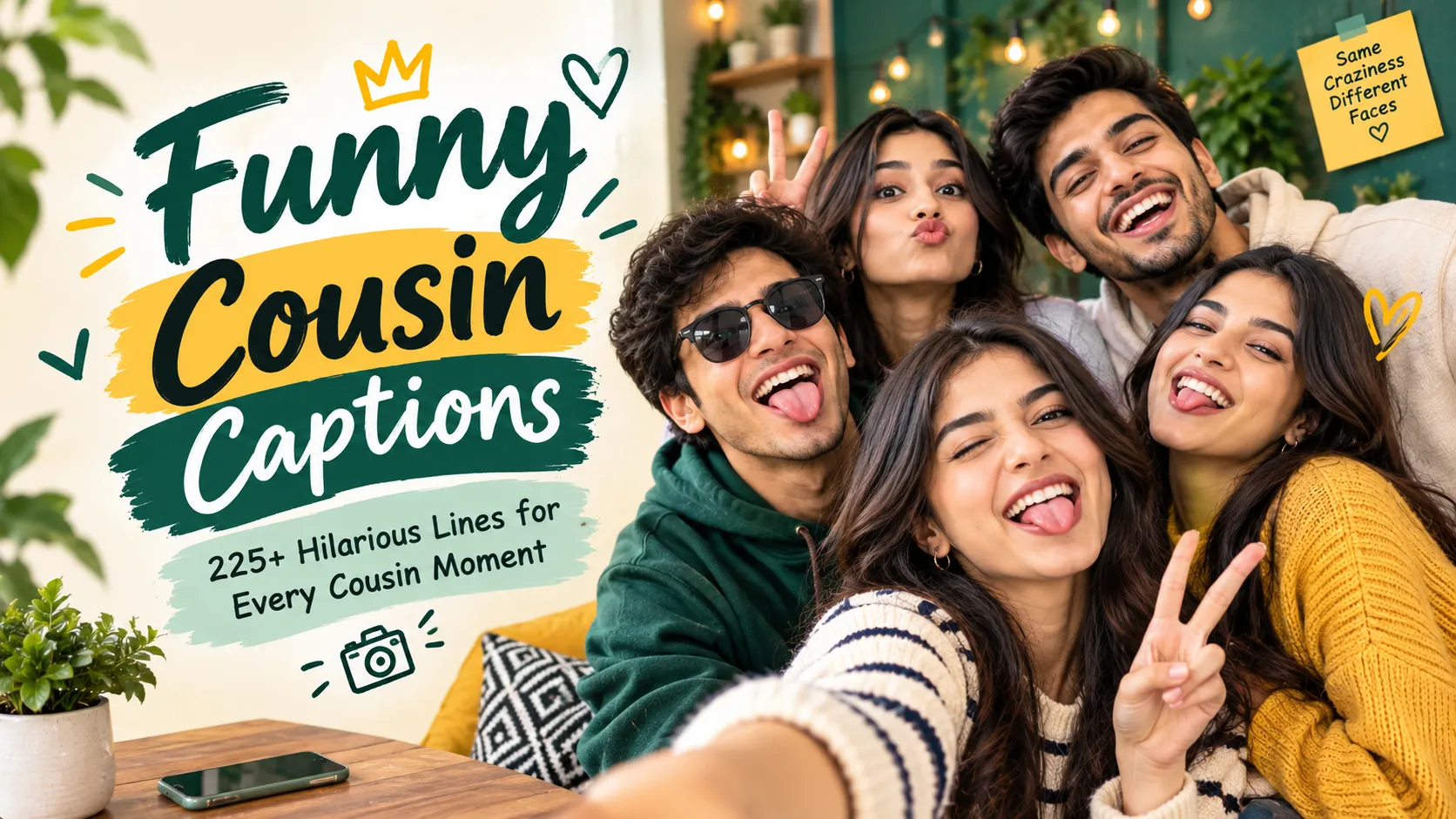 Funny Cousin Captions
