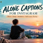 Alone Captions For Instagram